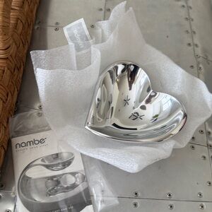 NWT, Nambe Amore Small Bowl - Turquoise Box